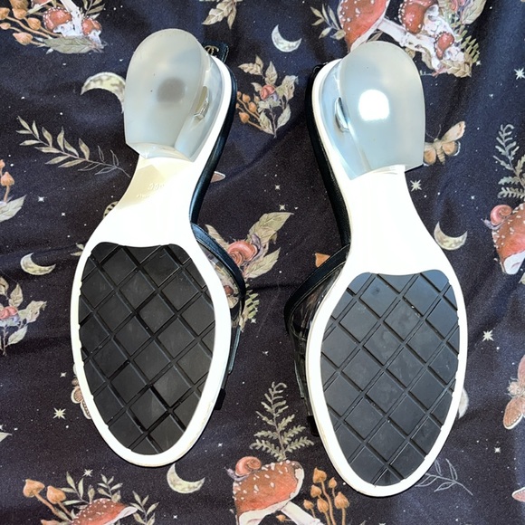 Chanel PVC CHANEL LOGO SS2019 slide slipper sandals size 36 6 AUTHENTIC - Picture 6 of 13